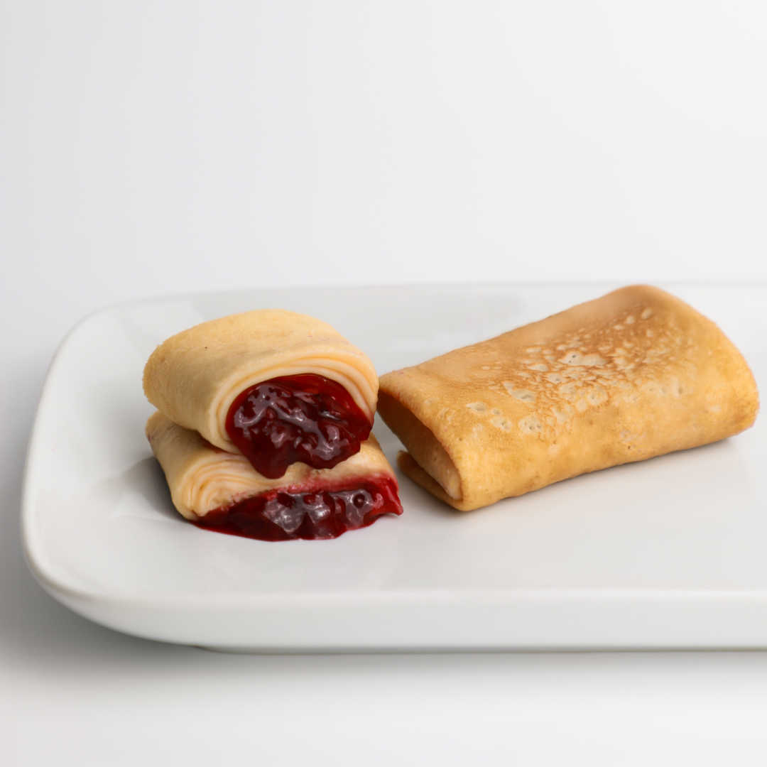 Блины с вишней