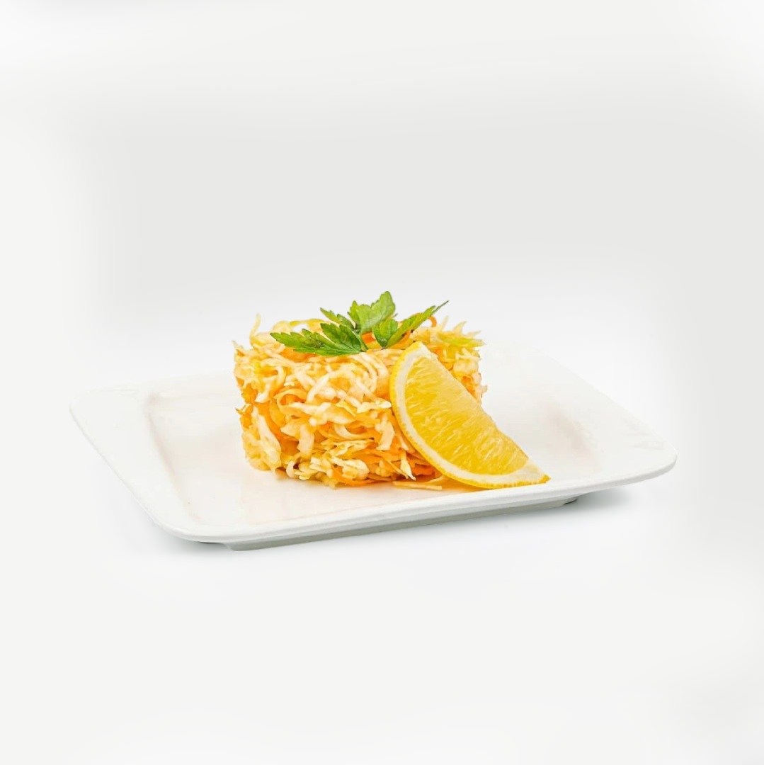 Салат из капусты с морковью