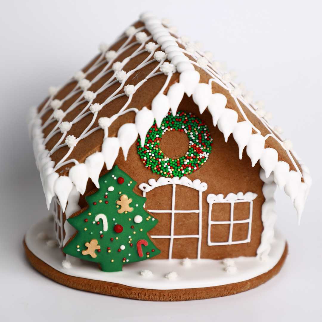 Новогодняя имбирный домик 960 г