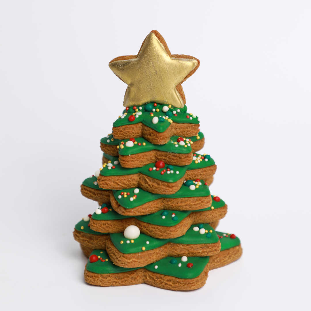 Новогодняя имбирная елка 230 г