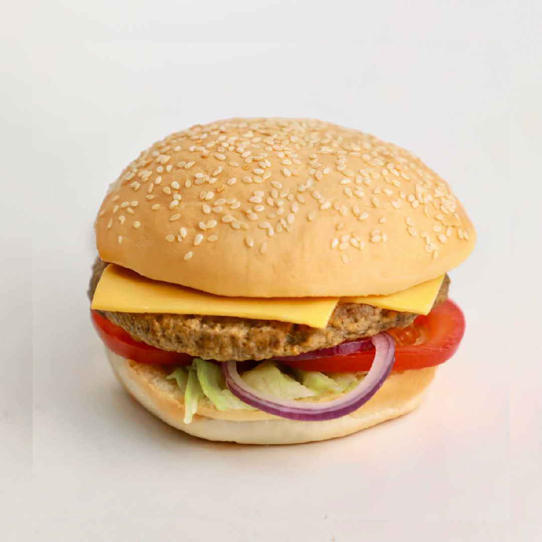 Гамбургер с натуральной котлетой